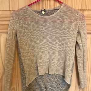 Tan knit sweater